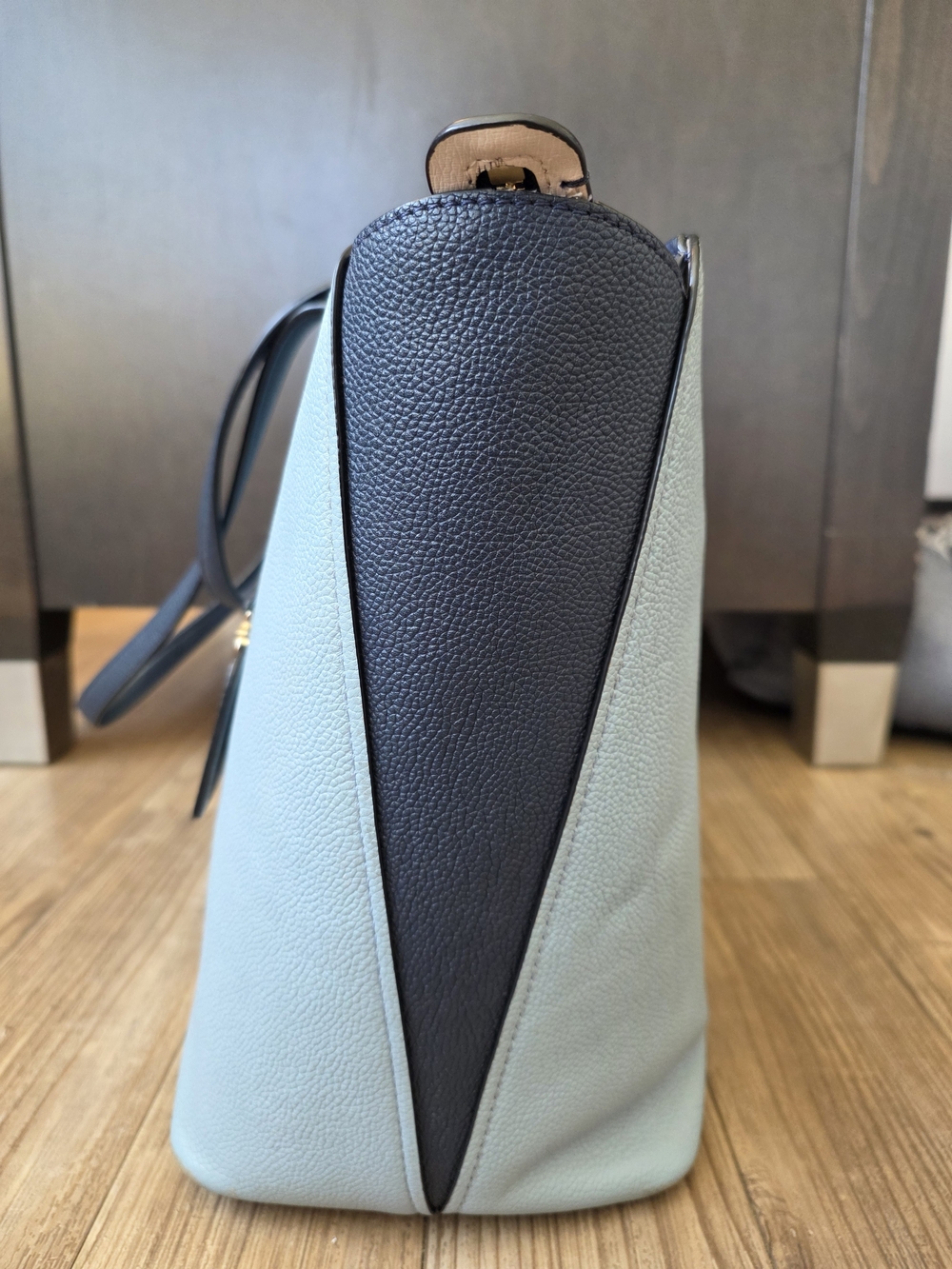 Kate Spade New York Two-Tone Light Blue Tote Bag - Picture 4 of 11